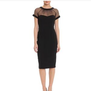 Black cocktail dress